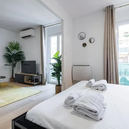 Walesa- Wifi, Ac, 3 Pers Apartment Nice